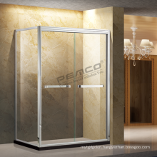 New Product Sliding Door Stainless Steel Glass Shower Enclosure With Frame